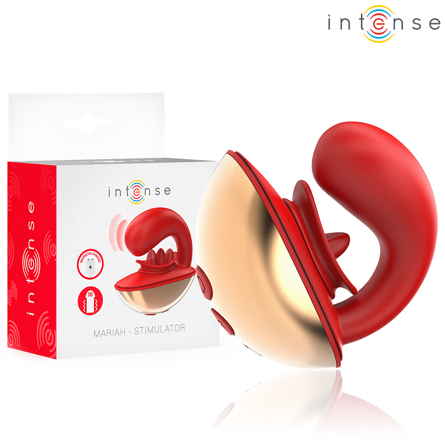 INTENSE - MARIAH U-VORMIGE VIBRATOR &amp; STIMULATOR 10 VIBRATIES ROOD