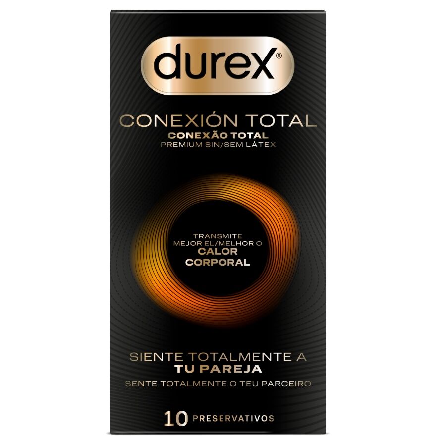 DUREX - TOTAL CONNECTION ULTRA DUN PLUS LATEXVRIJ 10 STUKS