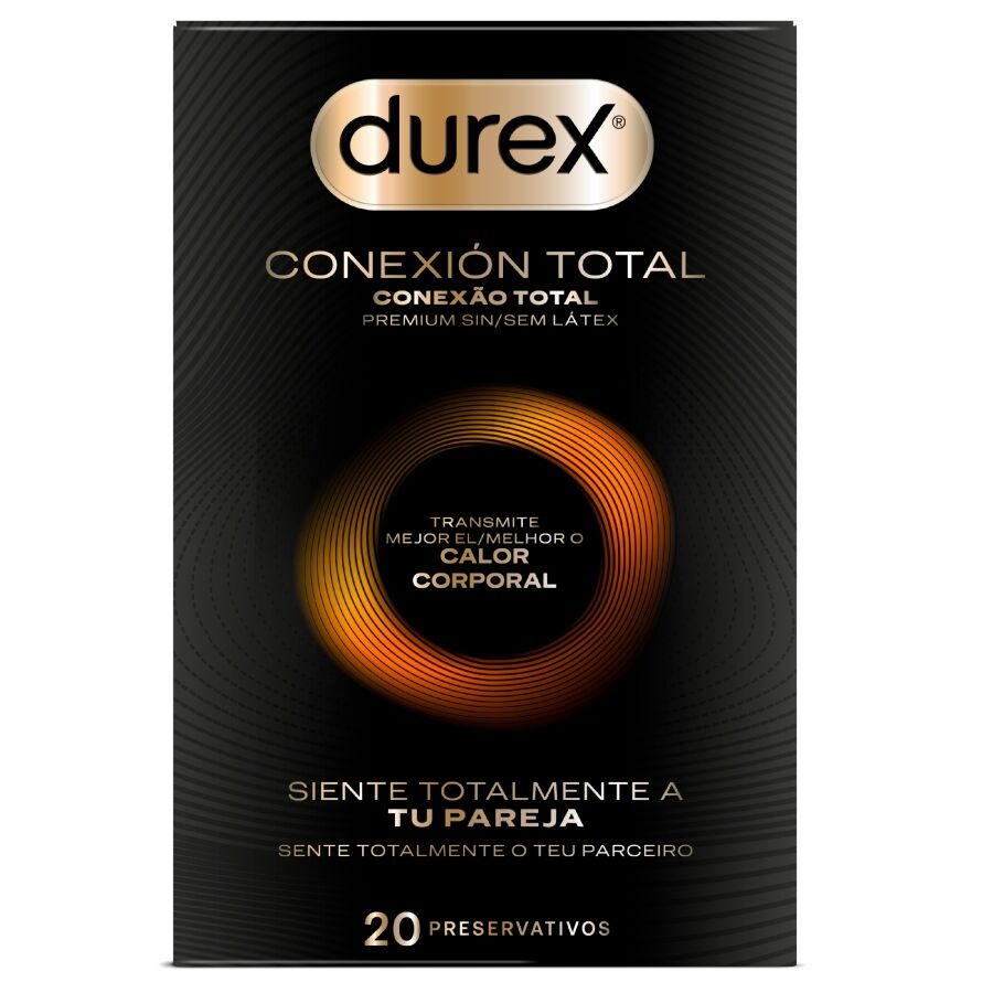 DUREX - TOTAL CONNECTION ULTRA DUN PLUS LATEXVRIJ 20 STUKS
