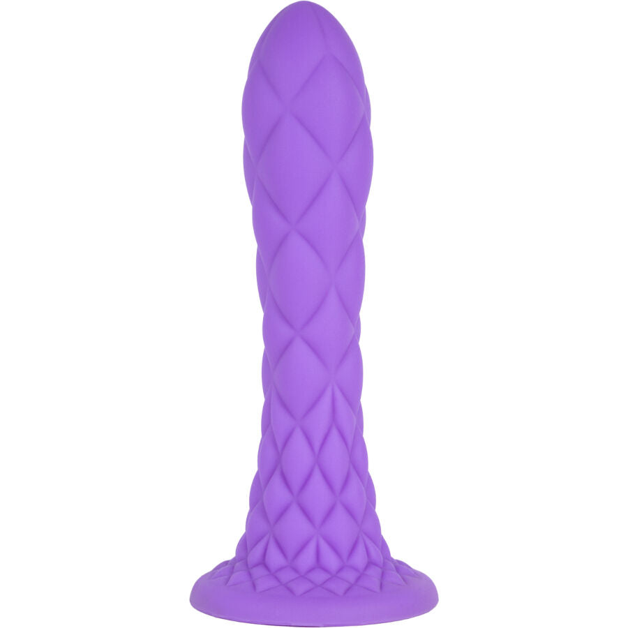 SILEXD - DROMERIGE DILDO FANTASIE VLOEIBARE SILICONEN THERMOBESTENDIG VIOLET 18,5 CM