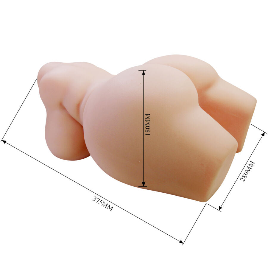 CRAZY BULL - GRACE REALISTISCHE VROUWELIJKE TORSO VAGINA EN ANUS 7,5 KG