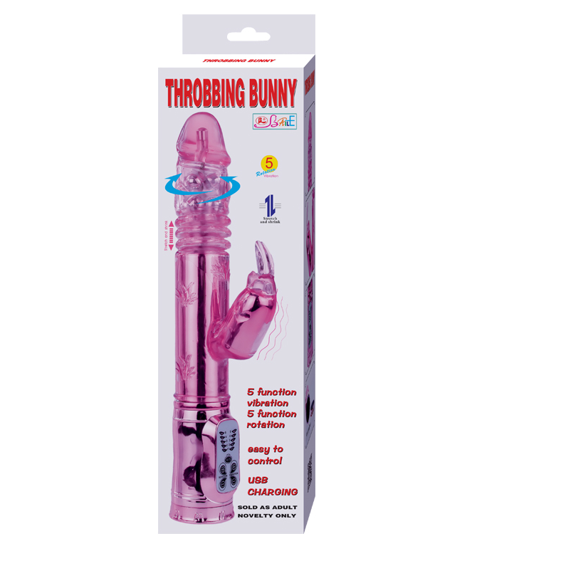 DANS - BROND KONIJN DRAAIEN RUIM ROZE