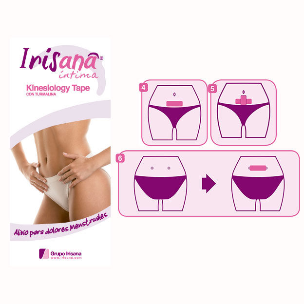 IRISANA - ZELFKLEVENDE TAPE VOOR MENSTRUATIEPIJN 