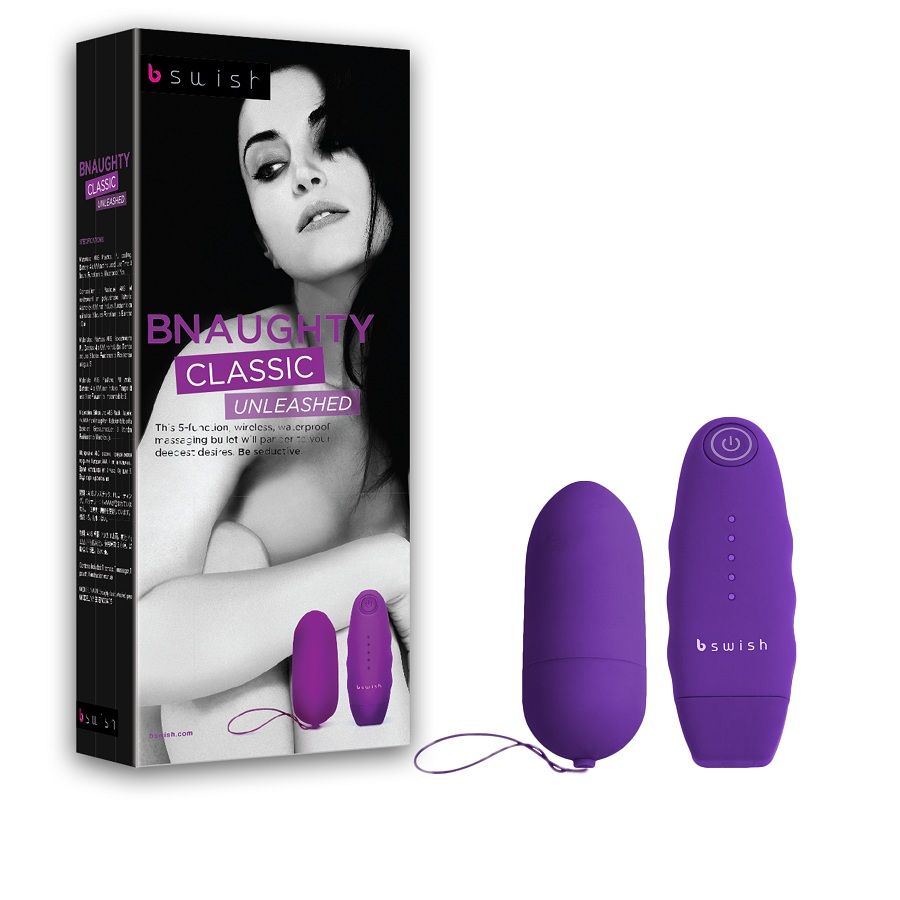 B SWISH - BNAUGHTY UNLEASHED KLASSIEKE ROZE AFSTANDSBEDIENING 