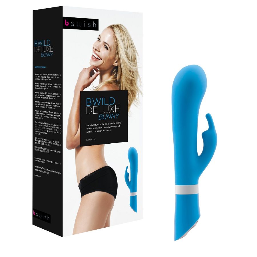 B SWISH - BWILD DELUXE KONIJNENVIBRATOR JADE 