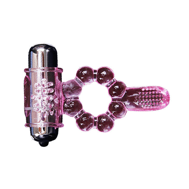 DANCE - SILICONEN RING 10 RITMES ROZE TRILLENDE TONG