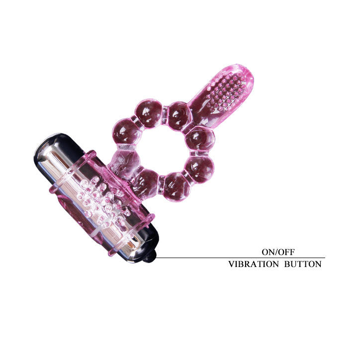 DANCE - SILICONEN RING 10 RITMES ROZE TRILLENDE TONG