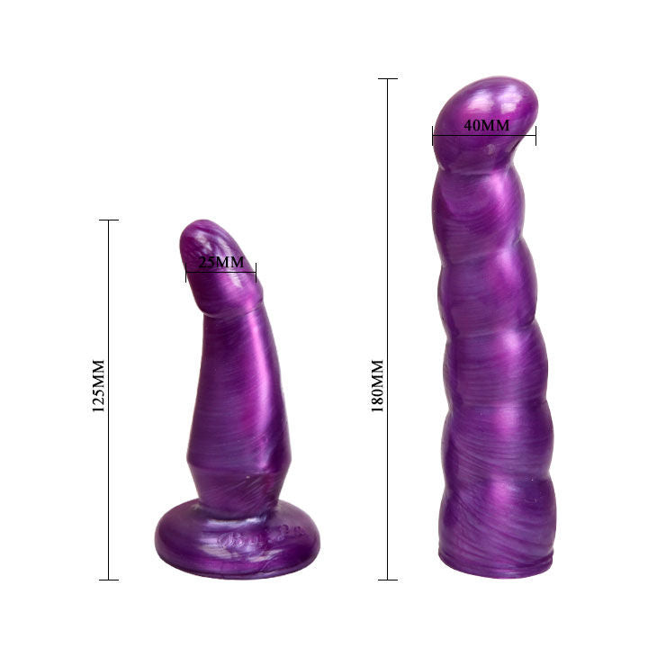 DANCE - VROUWELIJKE ANALE EN VAGINALE HARNAS LILAC G-SPOT 17 CM