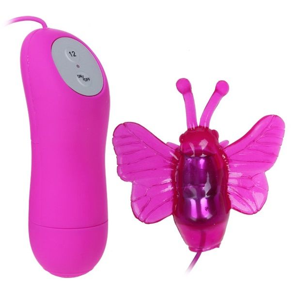 DANCE - SCHATTIGE GEHEIME VLINDER STIMULERENDE VIBRATOR 12V