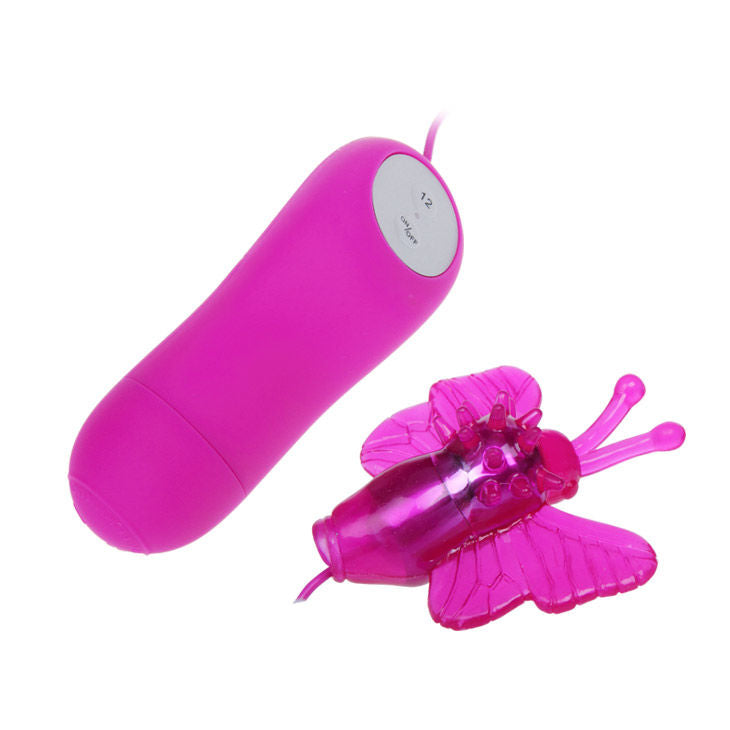 DANCE - SCHATTIGE GEHEIME VLINDER STIMULERENDE VIBRATOR 12V