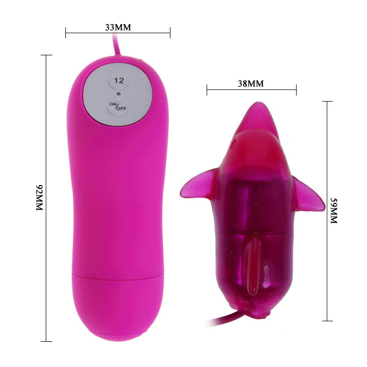 DANCE - SCHATTIGE GEHEIME DOLFIJN VIBRATOR 12V
