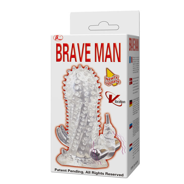 DANCE - BRAVE MAN KONIJN VIBRATOR PENISVERLENGING 