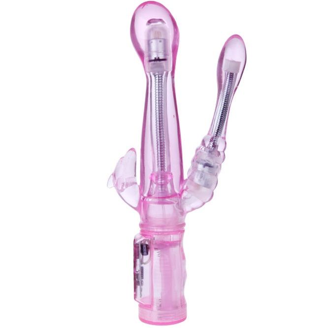 DANCE - FLEXIBELE VIBRATOR MET ANALE STIMULATOR
