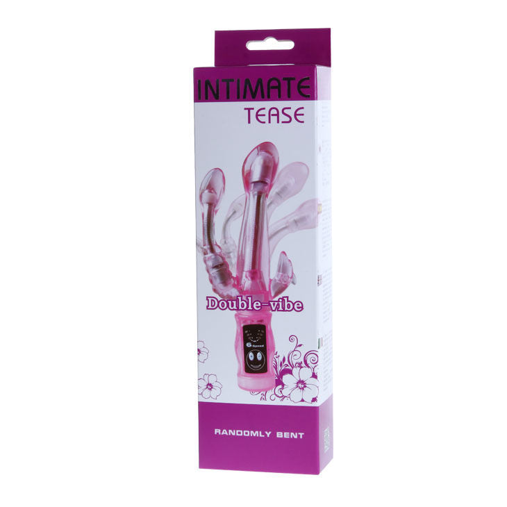 DANCE - FLEXIBELE VIBRATOR MET ANALE STIMULATOR