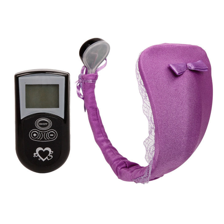 DANCE - TRILLENDE SLIP MET AFSTANDSBEDIENING, LILAC