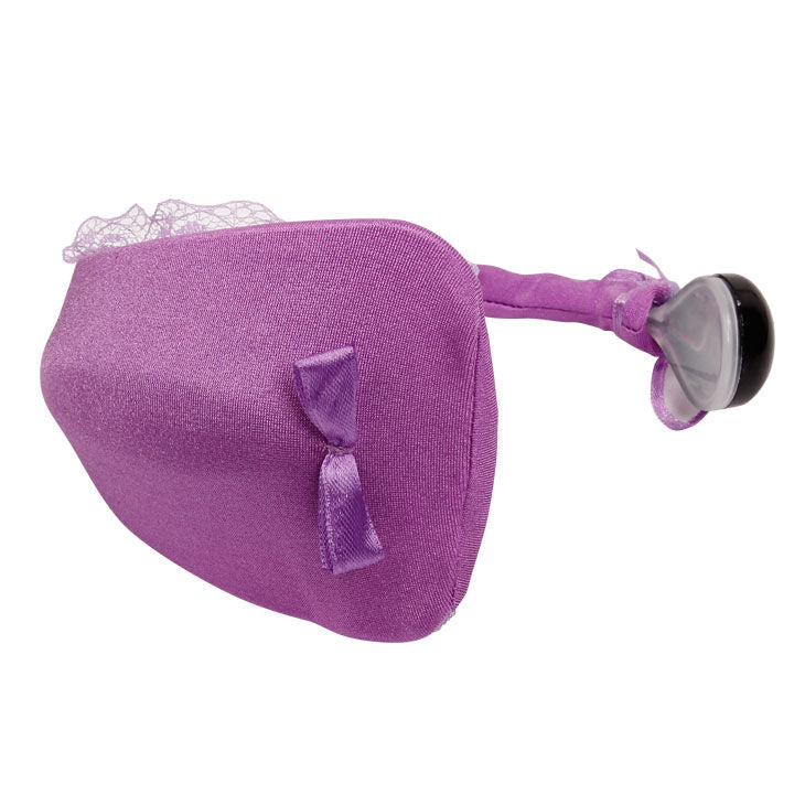 DANCE - TRILLENDE SLIP MET AFSTANDSBEDIENING, LILAC