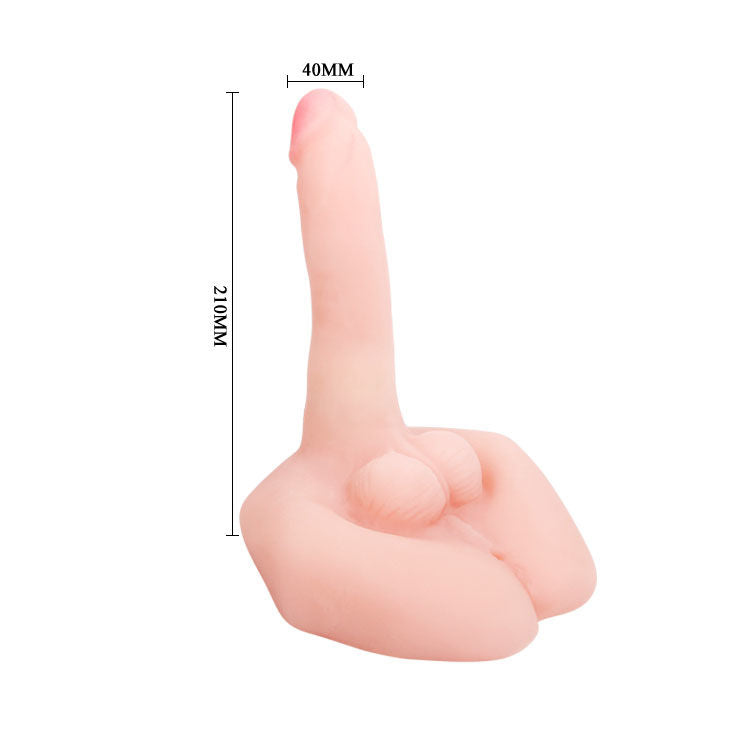 DANCE - MR. BIG MASTURBATOR REALISTISCHE PENIS EN ANUS