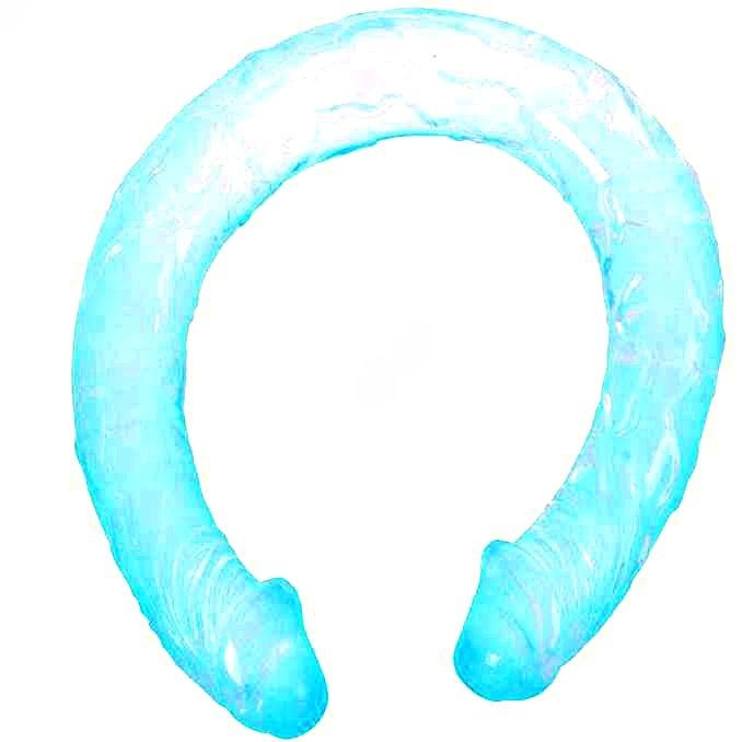 DANCE - DOUBLE DONG BLAUW 44,5 CM