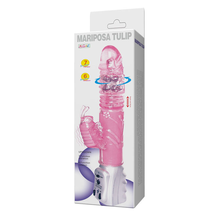 DANS - VLINDER TULP ROTATOR OP EN NEER