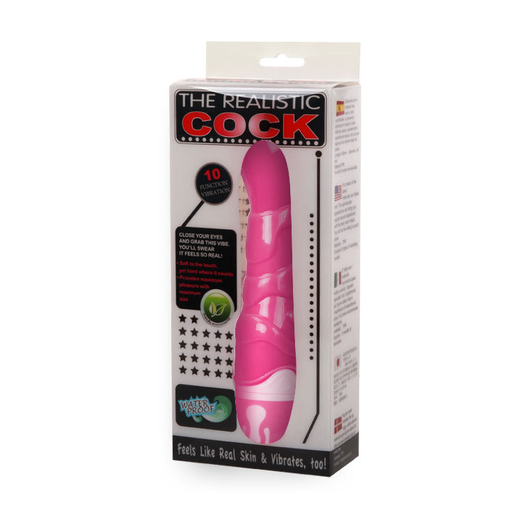 DANS - DE REALISTISCHE HAAN ROZE 21.8 CM