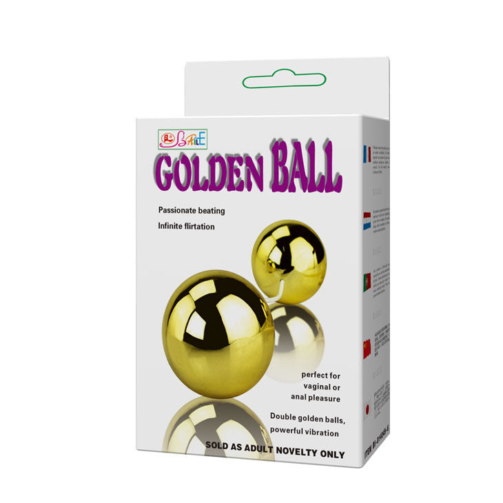 DANCE - GOUDEN CHINESE BALLEN VIBRATOR