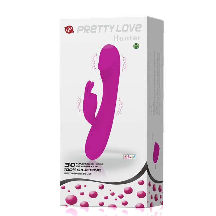 PRETTY LOVE - SLIMME VIBRATOR MET RABBIT HUNTER 30 MODI
