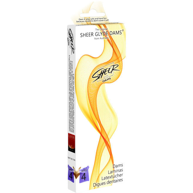SHEER GLYDE - DAMS LATEX SHEETS ORALE SEX WILDBERRIES