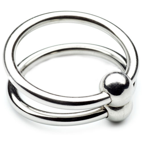 METAL HARD - DUBBELE GLANS RING 28MM