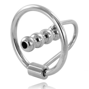HARD METAAL - Klierring met urethraplug 28mm
