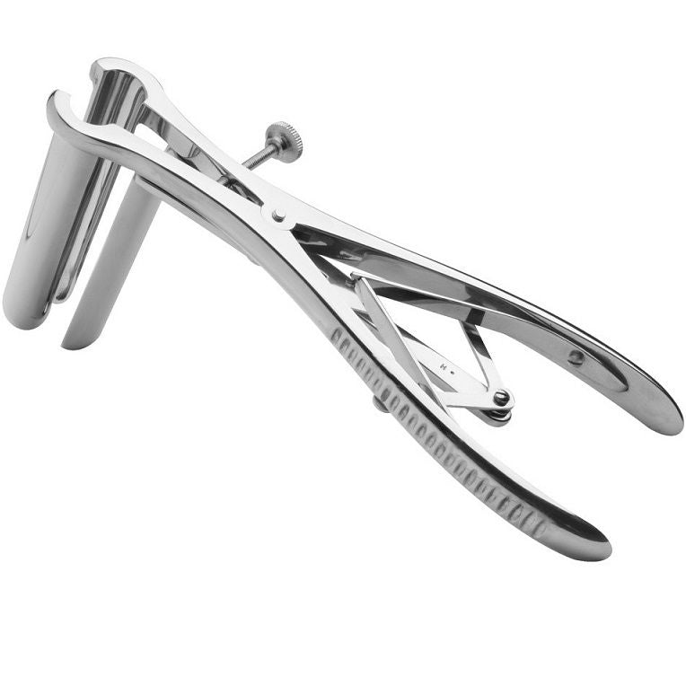 METAL HARD - DRIEVOUDIG ANAAL SPECULUM