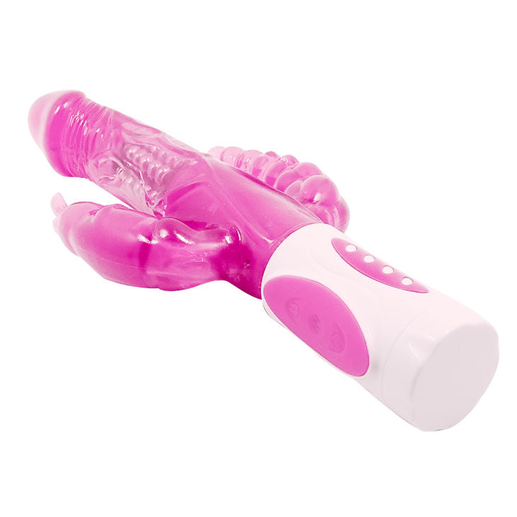 DANCE - PRETTY BUNNY DRIEVOUDIGE ROTERENDE VIBRATOR