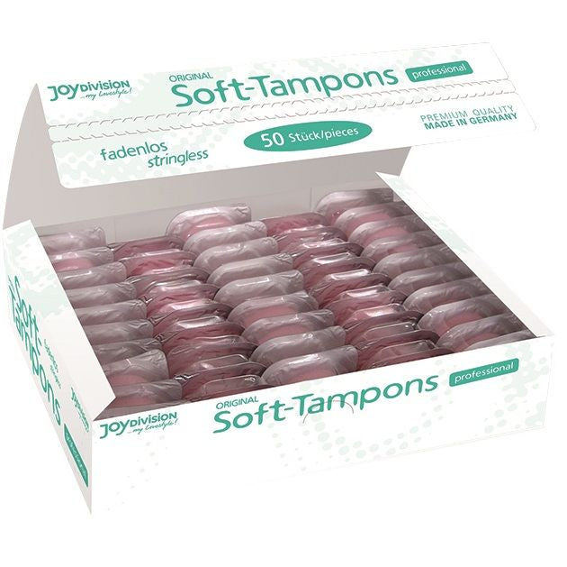 JOYDIVISION SOFT-TAMPONS - ORIGINELE PROFESSIONELE TAMPONS/ 50 STUKS