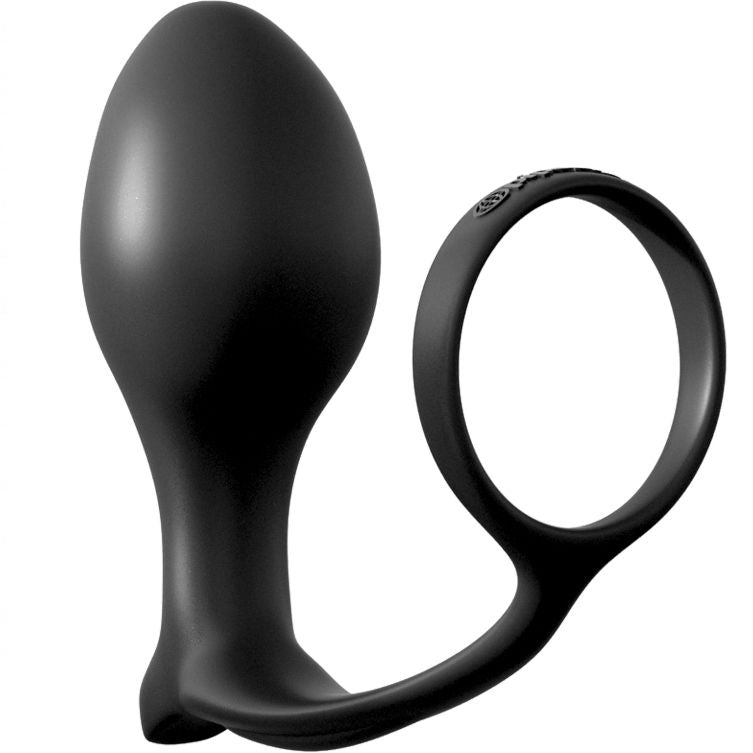 ANAL FANTASY - COLLECTIE ASS-GASM GEAVANCEERDE RING MET ANALE PLUG