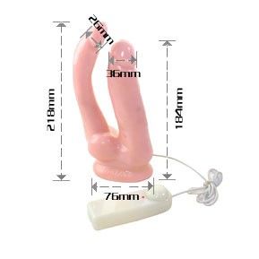 DANS - REALISTISCHE PENIS DUBBELE PENETRATIE