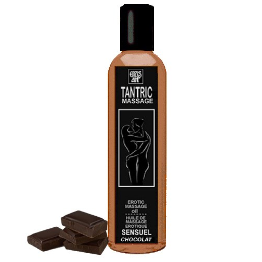 EROS-ART - NATUURLIJKE TANTRISCHE MASSAGEOLIE EN CHOCOLADE AFRODISIACUM 30 ML