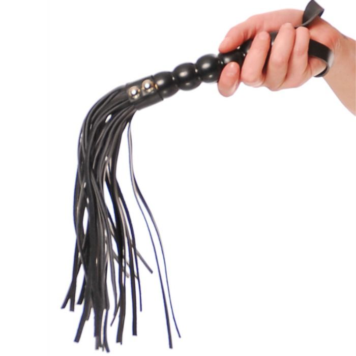 FETISH FANTASY SERIE - CAT-O-NINE TAILS RIDGE HANDLE ZWEEP