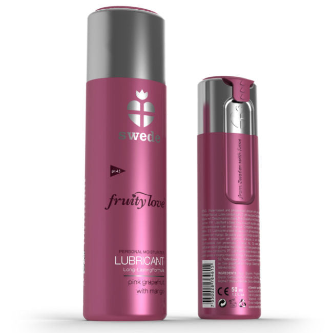 SWEDE - FRUITY LOVE PINK GRAPEFRUIT AND MANGO GLIJMIDDEL 100 ML 