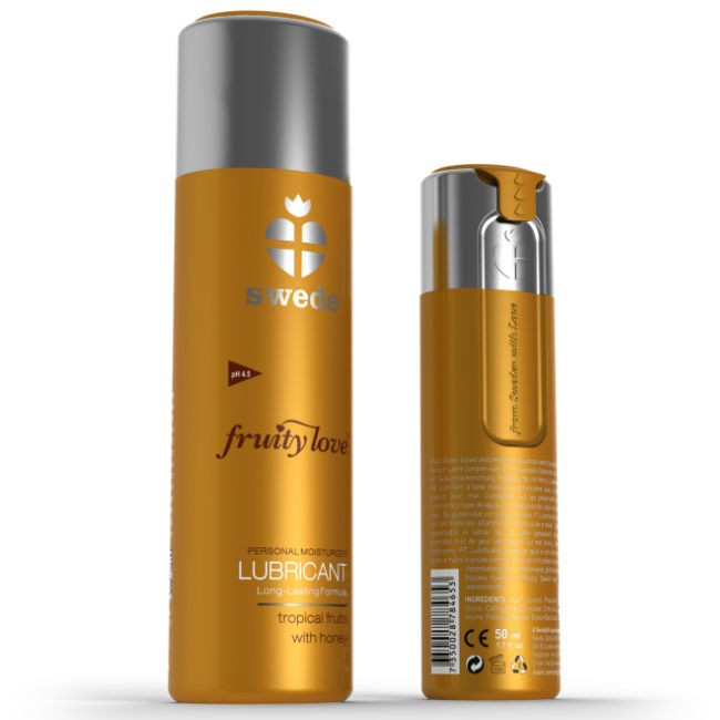SWEDE - FRUITY LOVE GLIJMIDDEL TROPISCHE VRUCHTEN MET HONING 50 ML 