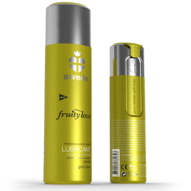 SWEDE - FRUITY LOVE GOLDEN APPLE EN VANILLE GLIJMIDDEL 100 ML