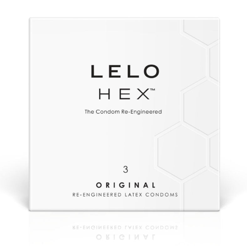 LELO - HEX CONDOOMS DOOS VAN 3 STUKS