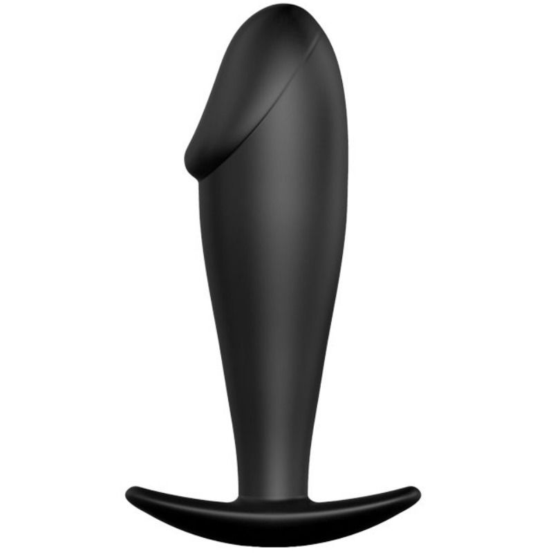 PRETTY LOVE - SILICONEN ANAALPLUG IN DE VORM VAN EEN ZWARTE PENIS
