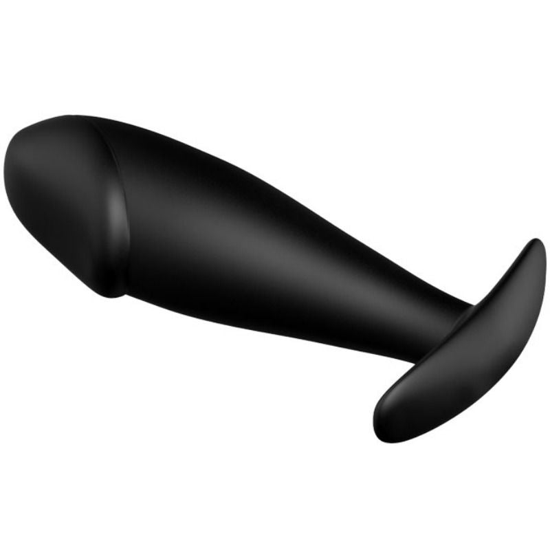 PRETTY LOVE - SILICONEN ANAALPLUG IN DE VORM VAN EEN ZWARTE PENIS