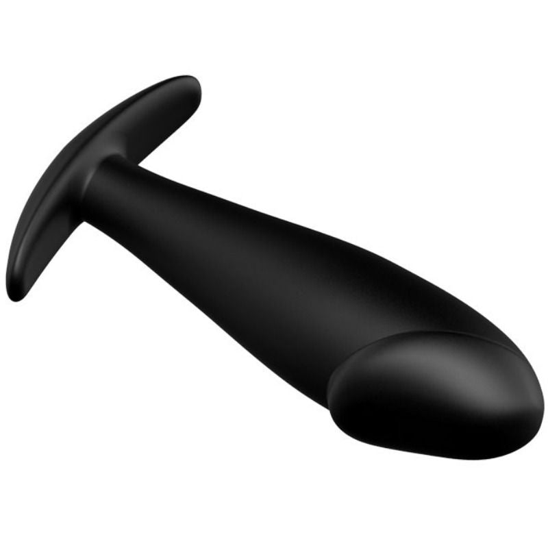 PRETTY LOVE - SILICONEN ANAALPLUG IN DE VORM VAN EEN ZWARTE PENIS