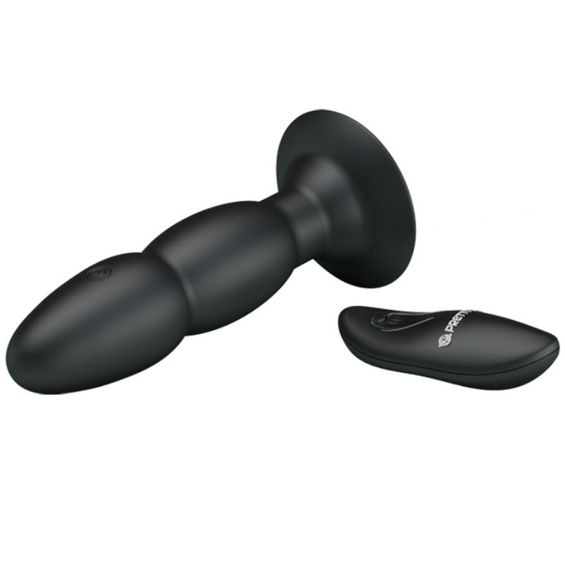 PRETTY LOVE - PLUG VIBRATOR EN AFSTANDSBEDIENING ROTATIE
