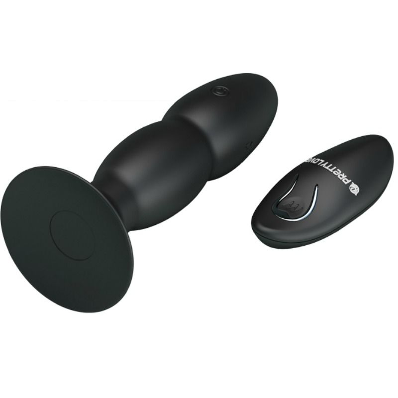 PRETTY LOVE - PLUG VIBRATOR EN AFSTANDSBEDIENING ROTATIE