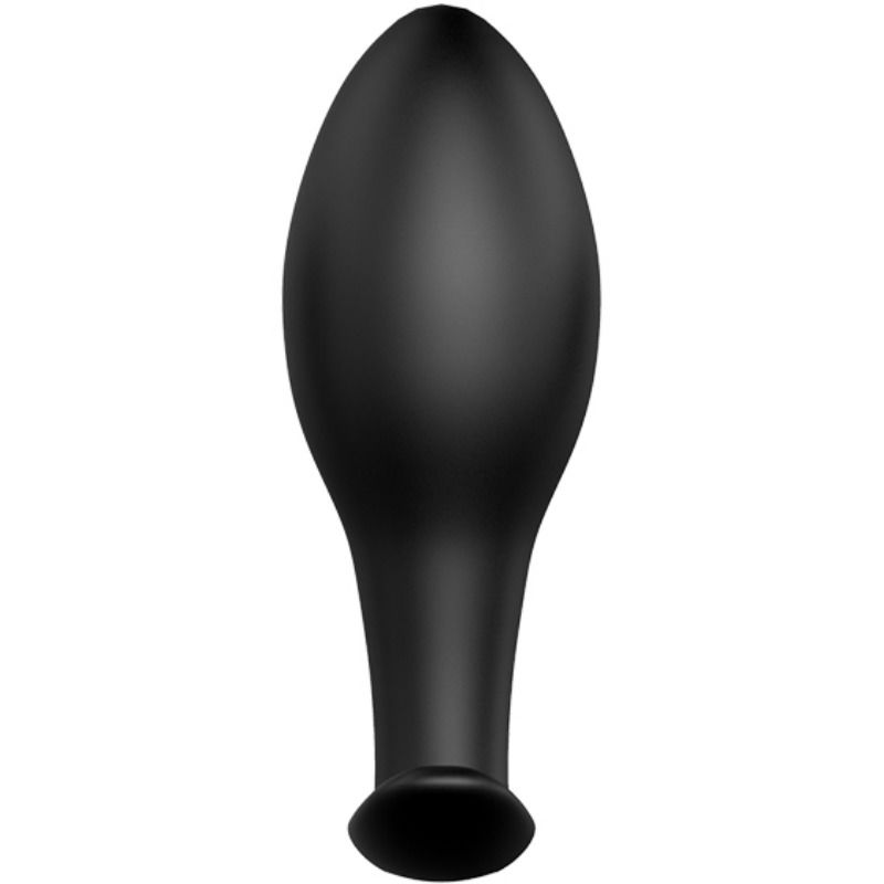 PRETTY LOVE - ANKERVORMIGE SILICONEN ANAAL PLUG 12 VIBRATIESTANDEN ZWART