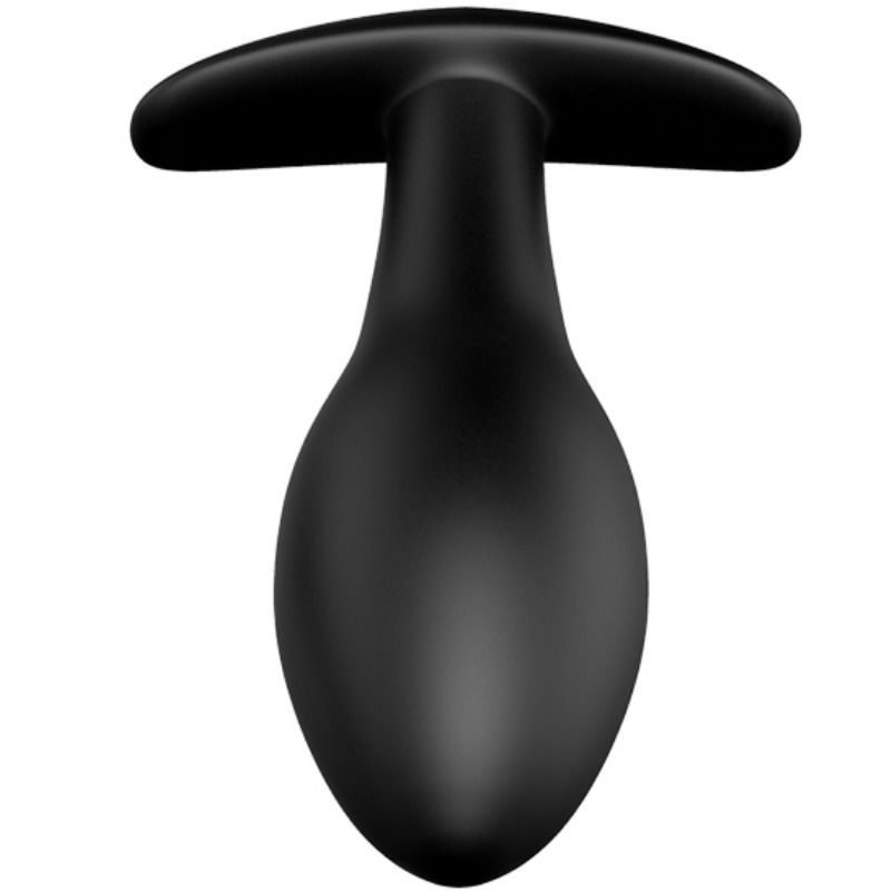PRETTY LOVE - ANKERVORMIGE SILICONEN ANAAL PLUG 12 VIBRATIESTANDEN ZWART