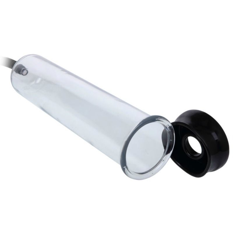 DANS - ERECTIEPOMP MET VINGERTREKKER EN VIBRATIE