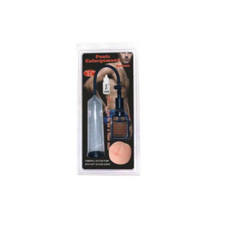 DANCE - ERECTIEPOMP TREKKER EN VAGINALE SPUITMOND 20 CM