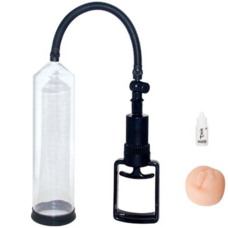 DANCE - ERECTIEPOMP TREKKER EN VAGINALE SPUITMOND 20 CM